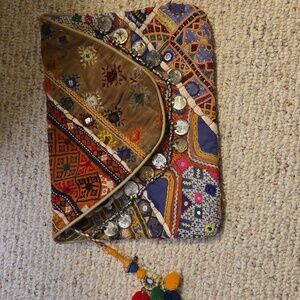 Super Boho Anthropologie Clutch